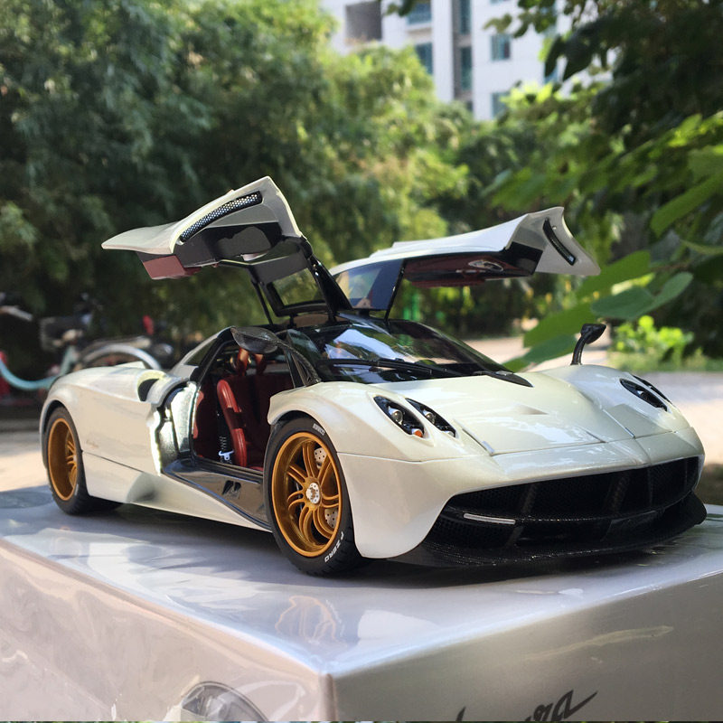 帕加尼风神车模 gta原厂1:18 pagani花雅huayra合超跑金汽车模型