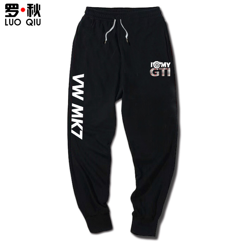 可定制高尔夫golf gti大众小脚裤 罗秋休闲裤