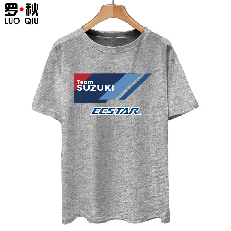 铃木suzuki重机车文化周边t恤衫 罗秋T恤