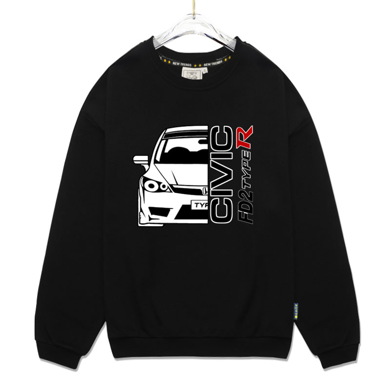 可定制civic思域typer改装车卫衣 罗秋卫衣