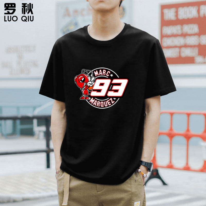马克马奎斯motogp小马哥周边t恤衫 罗秋T恤