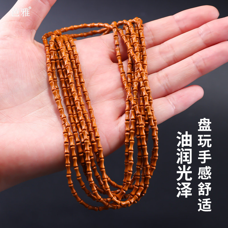 文玩橄榄核竹节散珠子隔珠天然橄榄壳diy手工串珠迷你小珠子配珠,淘宝优惠券,粉丝福利购,淘宝优惠卷