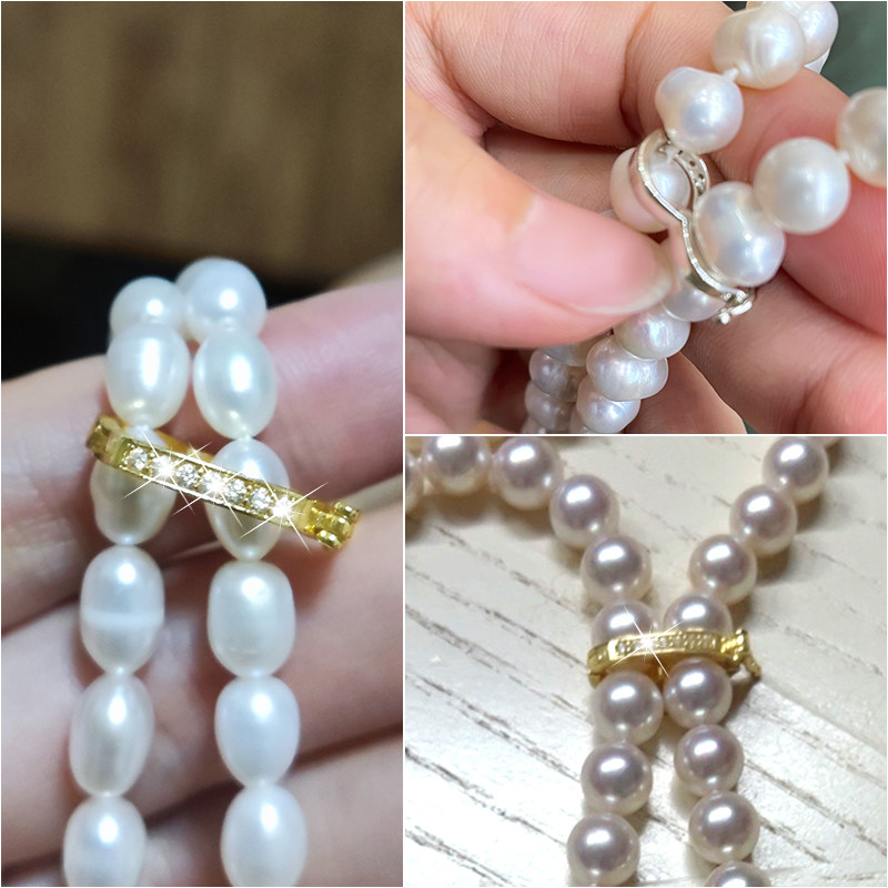 18k包金珍珠项链缩短神器固定卡扣串珠长度改短定位可拆卸调节扣,淘宝优惠券,粉丝福利购,淘宝优惠卷