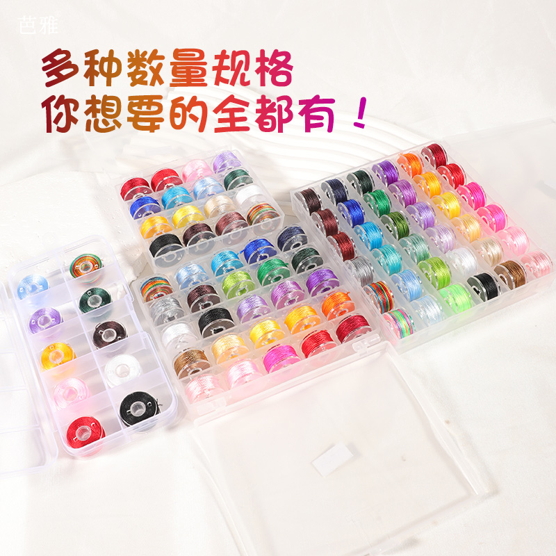 3/6/9/12股线diy手工编织手绳编绳线手链金线缠绕线小卷线材料包 - 图3