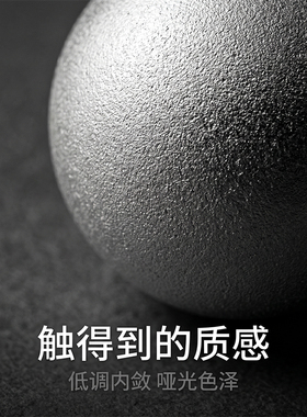 足银银珠子999纯银散珠哑光磨砂