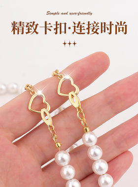 项链扣子接头配件diy手链收尾扣