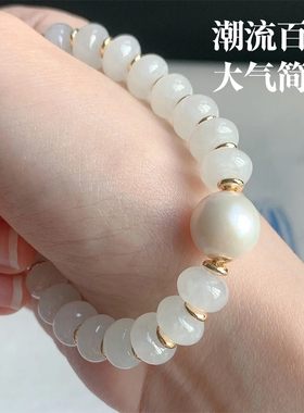 包18k金手串隔片diy黄铜隔珠隔垫