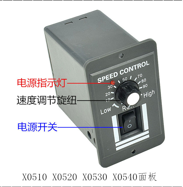 直流电机调速器6v12v24v36v48v60v72v90v通用PWM模块10/20/30/40A - 图0