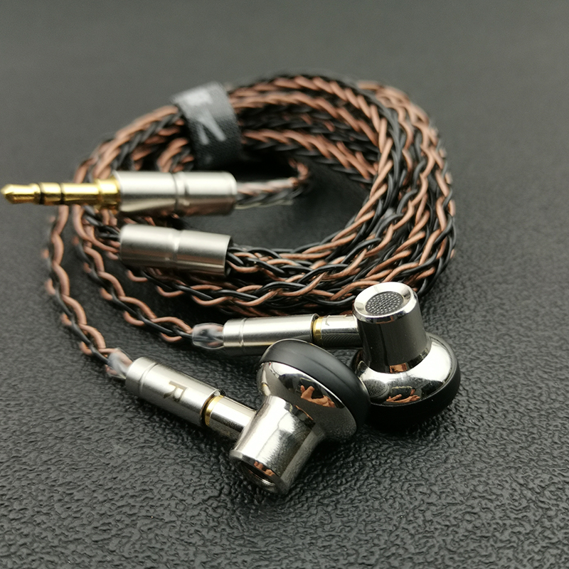 丹麦BO Earset高音质hifi平头塞diy单元宽频金属耳机mmcx通用耳塞 - 图1