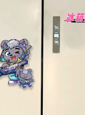 喜羊羊周边亚克力强力磁吸冰箱贴
