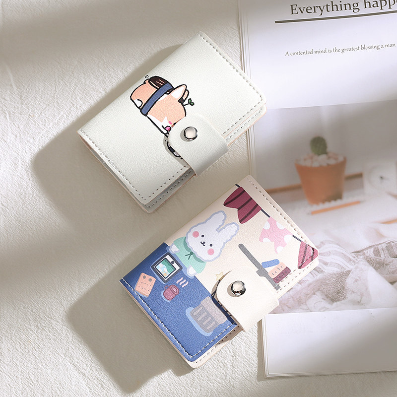 卡通新款卡包短款小巧卡包 werllands路勋箱包卡包
