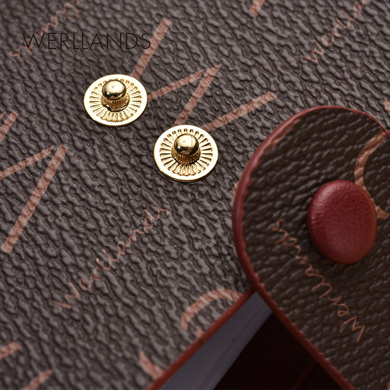 男女多卡位防消磁小巧女证件卡包 werllands路勋箱包卡包