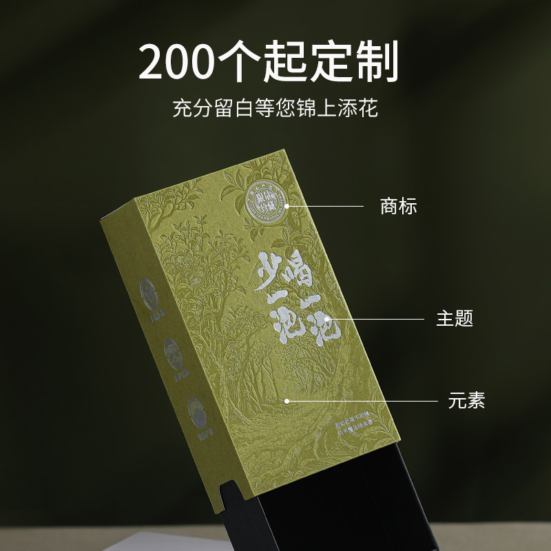 山河图包装岩茶单泡盒小泡袋样品鉴盒凤凰单丛2泡红茶白茶宽泡盒,淘宝优惠券,粉丝福利购,淘宝优惠卷