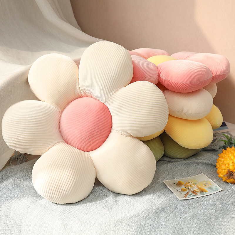 Cute style flower daisy living room bedroom sofa cushion