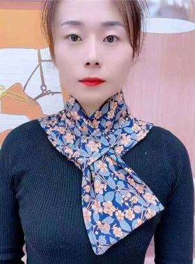 新品德绒多巴胺披肩三角围脖护颈高档围脖百搭保暖新款双面防寒