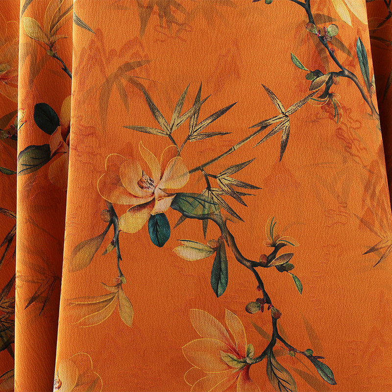 重磅山提花面料 秋冬连衣裙外套棉服布料 加厚古风提花面料零剪,淘宝优惠券,粉丝福利购,淘宝优惠卷