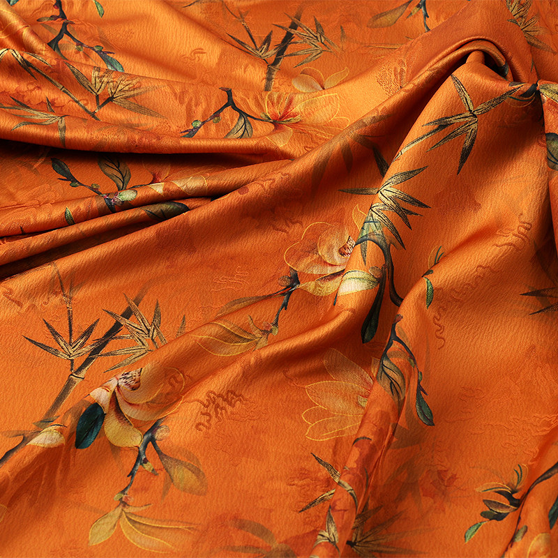 重磅山提花面料 秋冬连衣裙外套棉服布料 加厚古风提花面料零剪,淘宝优惠券,粉丝福利购,淘宝优惠卷