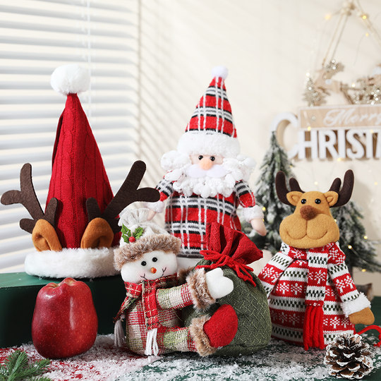 Chuduo Creative Christmas Apple Bag Christmas Eve Gift