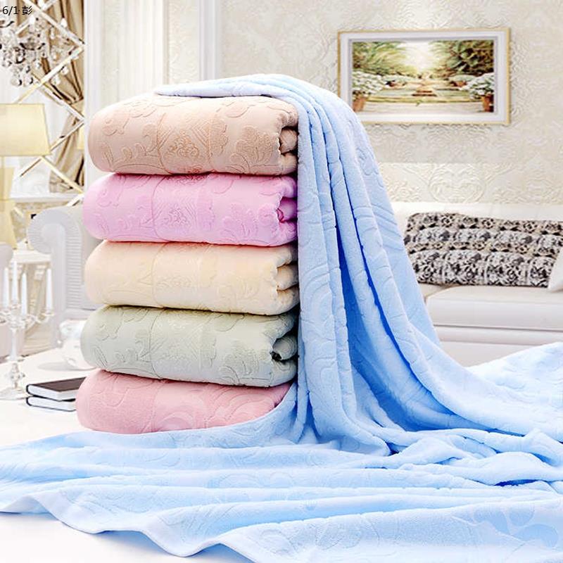 臻选老式线毯子100%全棉毛巾被纯棉加厚单双人全棉午休夏季空调毯