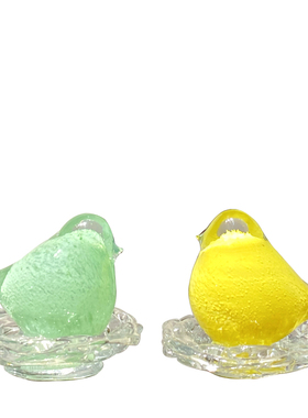 创意桌摆玻璃结婚礼物样板房软装