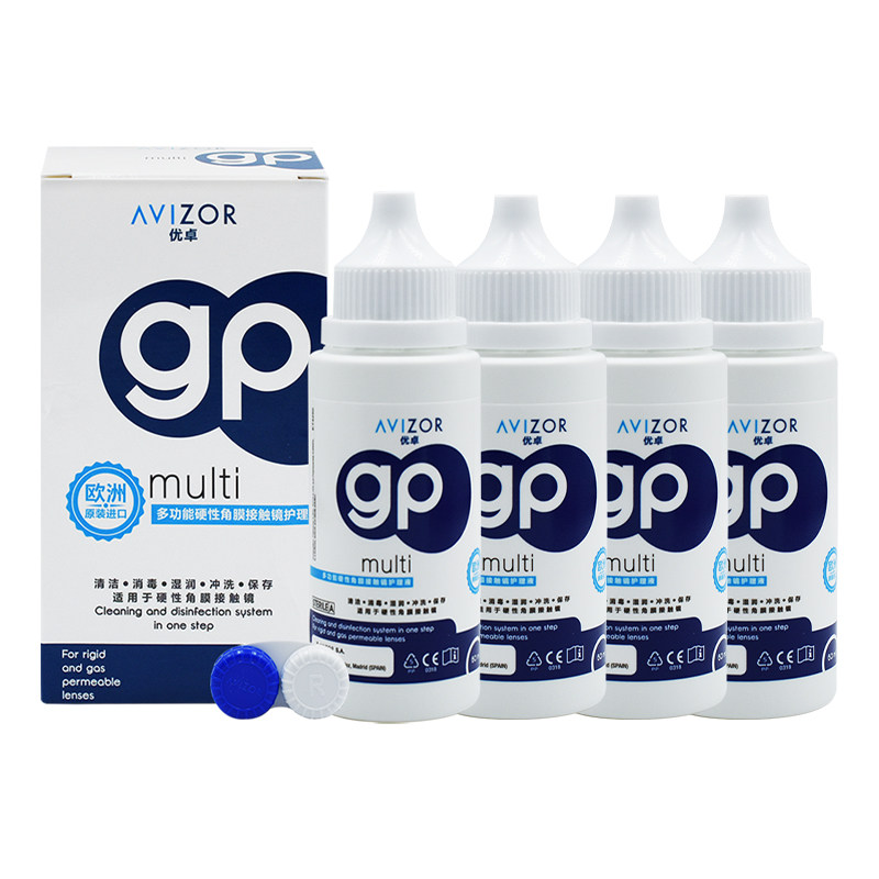 优卓优可伶护理液120ml*4硬性角膜塑形镜ok镜隐形眼镜gp护理液QX,淘宝优惠券,粉丝福利购,淘宝优惠卷