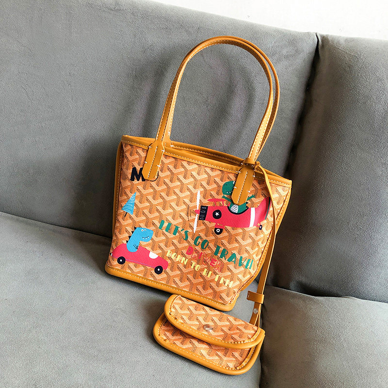 韩国正品狗牙东大门女2020涂鸦包包 芳妃箱包女士包袋