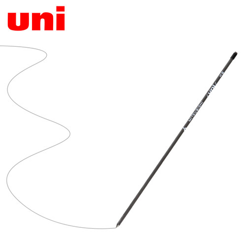 日本三菱uni自动铅笔芯2.0mm工程铅笔铅芯2B自动铅笔替芯HB工程笔芯4B绘图制图设计工程专用铅芯2H - 图2