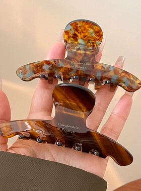 全新气质琥珀高级感未镶嵌醋酸