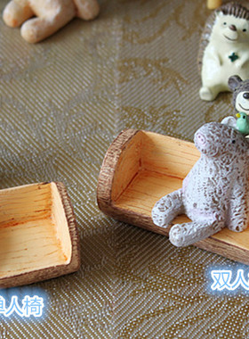 创意树脂橱柜拍摄道具小动物包邮