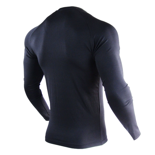 Эластичный лонгслив для спортзала для тренировок, спортивная футболка, 2018, для бега, в обтяжку