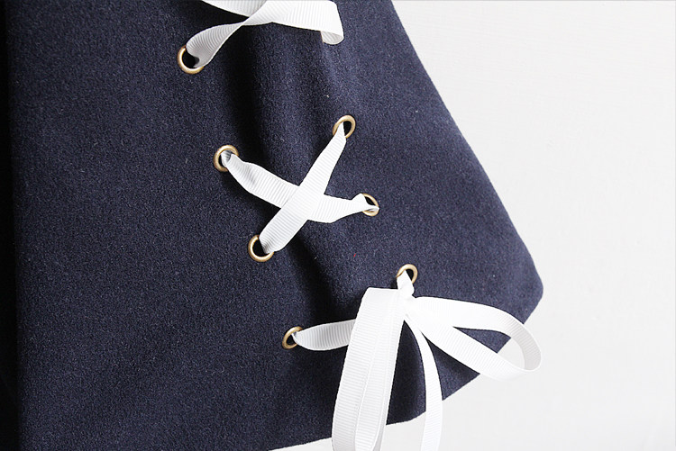 原创可爱男女冬装软妹恶魔连帽七分袖法兰绒斗篷宽松学生毛呢外套,淘宝优惠券,粉丝福利购,淘宝优惠卷