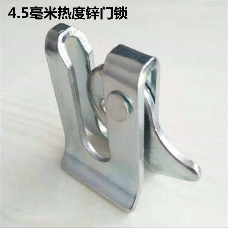 猪圈门配件铁门自动扣猪笼配件宠物门锁扣自动门栓自动扣养殖门扣,淘宝优惠券,粉丝福利购,淘宝优惠卷