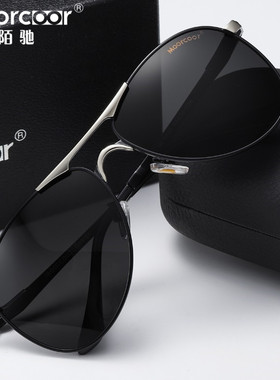 陌驰男潮司机偏光开车驾驶太阳镜