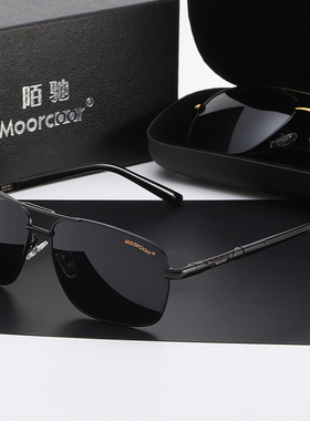 钢化玻璃太阳镜男潮开车专用方形