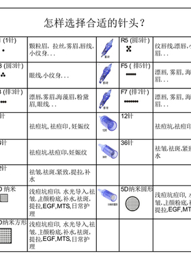 纳米蓝色中胚层电动微针