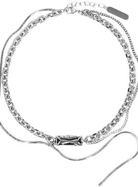 手链锁骨链百搭冷淡风套装配套