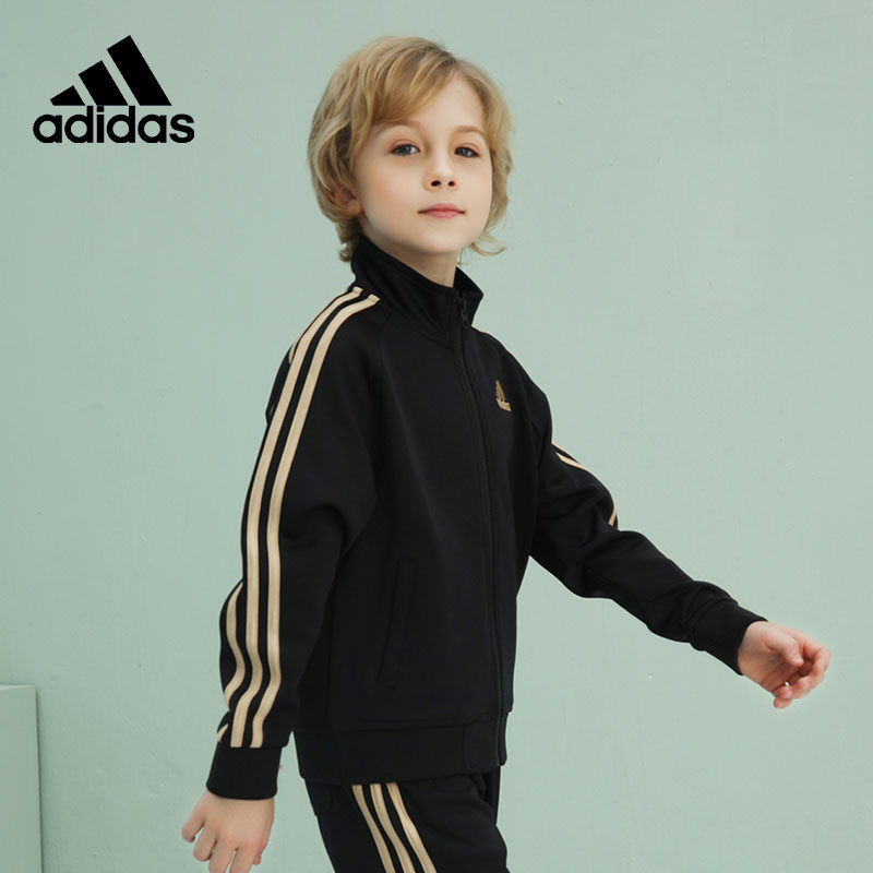 adidas阿迪达斯童装男女童运动夹克春秋天正品新款立领儿童外套,淘宝优惠券,粉丝福利购,淘宝优惠卷