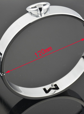 【BM Tame 驯兽师】合金项圈男女用金属颈圈脖套女王k9小狗牵引绳