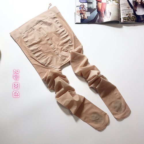 飘花伊人530春秋连裤袜30D丝袜女比基尼裆防滑水光打底裤裸感美颜 - 图1