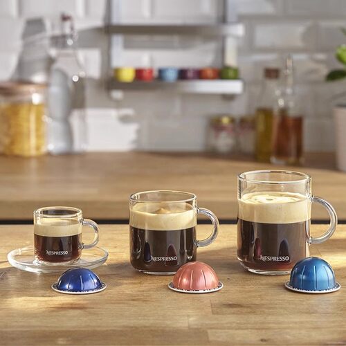 NESPRESSO奈斯派索胶囊咖啡 Vertuo阿尔缇西欧浓缩咖啡深烘10颗装 - 图0