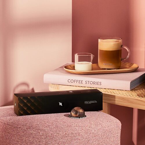 NESPRESSO奈斯胶囊咖啡 Vertuo烤榛果风味浓缩黑咖啡分离烘焙10颗 - 图3