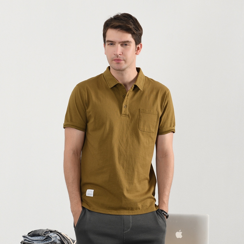 汉絮2022夏季纯棉短袖保罗polo衫 汉絮Polo衫