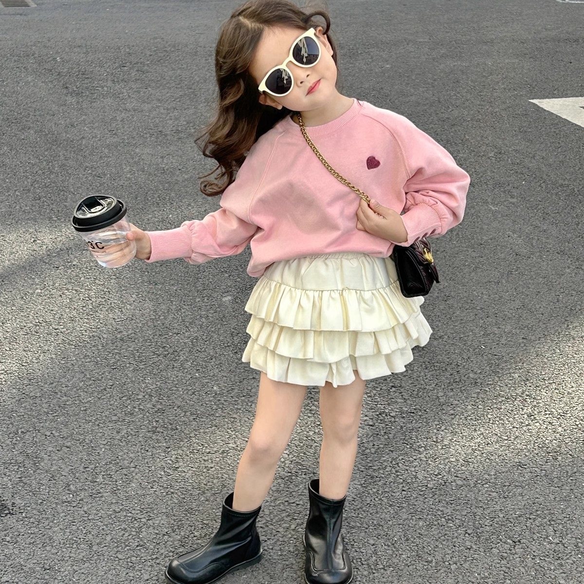 女童春秋半身裙子女宝宝蓬蓬裙小女孩蛋糕裙公主裙韩版儿童装裙裤,淘宝优惠券,粉丝福利购,淘宝优惠卷