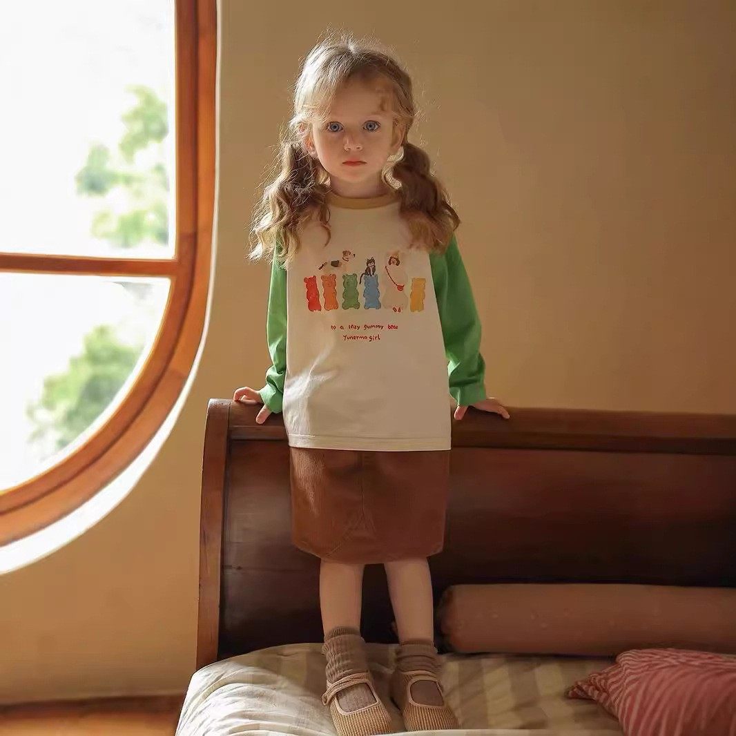 女童秋冬新款灯芯绒咖色半裙宝宝儿童春秋洋气百搭韩版半身裙裙子,淘宝优惠券,粉丝福利购,淘宝优惠卷