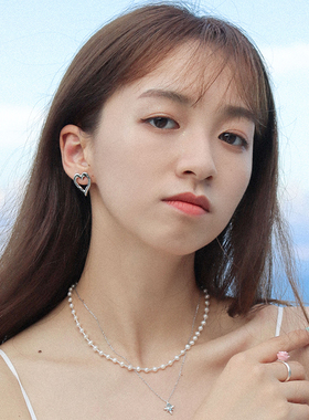 eststudio独立设计光面女银耳钉