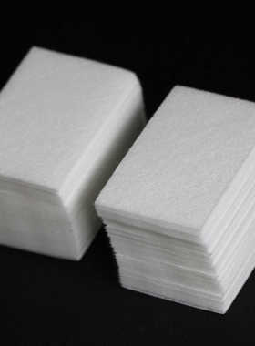 630片/包美甲棉片美甲工具用品硬质卸甲巾擦洗指甲油胶专用海绵块