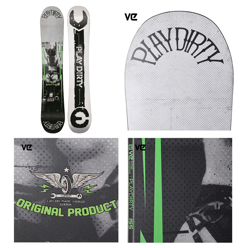 New VE men's and women's snowboards