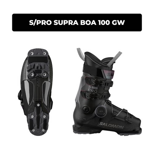 42滑雪SALOMON萨洛蒙双板滑雪鞋滑雪装备S/PRO SUPRA 系列 - 图2