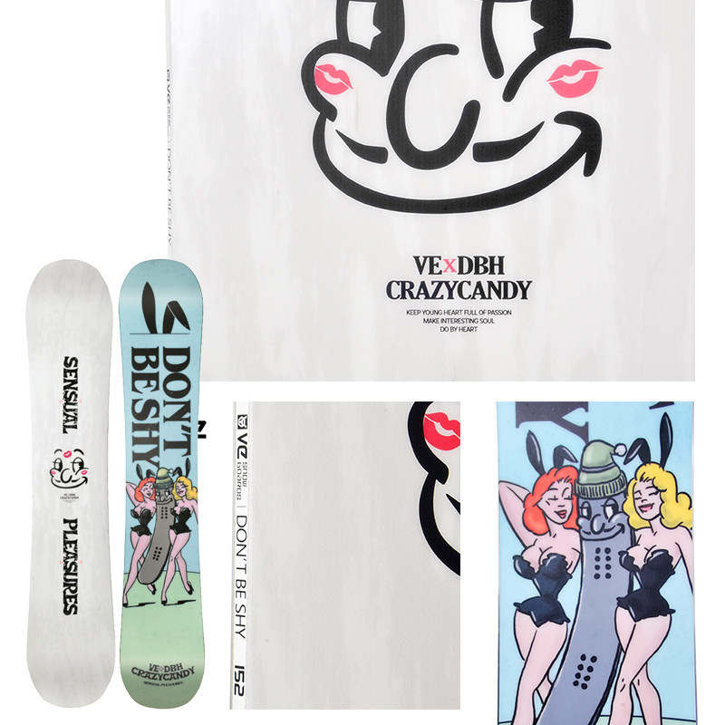 New VE men's and women's snowboards