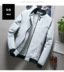 Áo khoác nam 2019 mùa xuân và mùa thu Casual Slim Áo khoác hàn quốc Xu hướng nam giới mùa xuân và mùa thu cổ áo đứng - Bộ đồ đồ bảo hộ y tế Bộ đồ